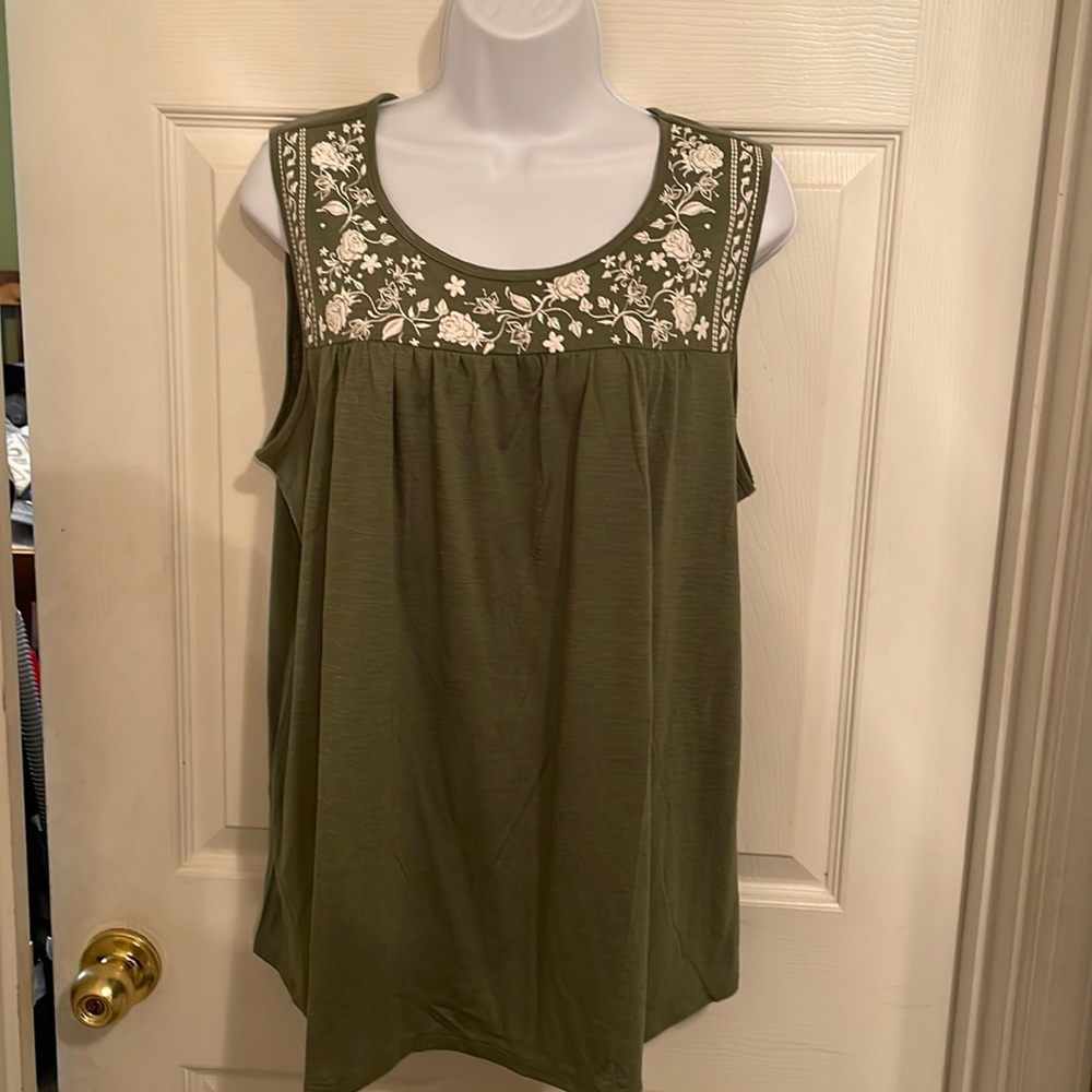 Olive green t shirt